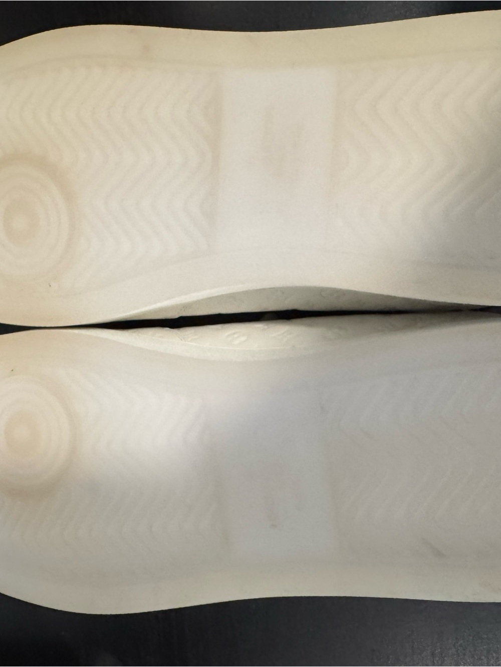 Authentic Louis Vuitton White Embossed Monogram Sneakers, comes with dust bags. - Picture 9 of 10